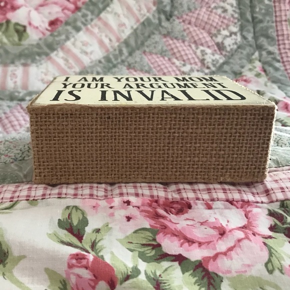 I Am Your Mom Wood Box Sign - Picture 2 of 5